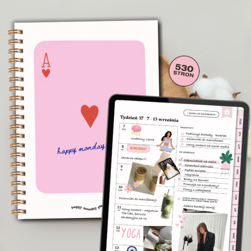 Planer cyfrowy 2026 Lucky Girl - 530 stron